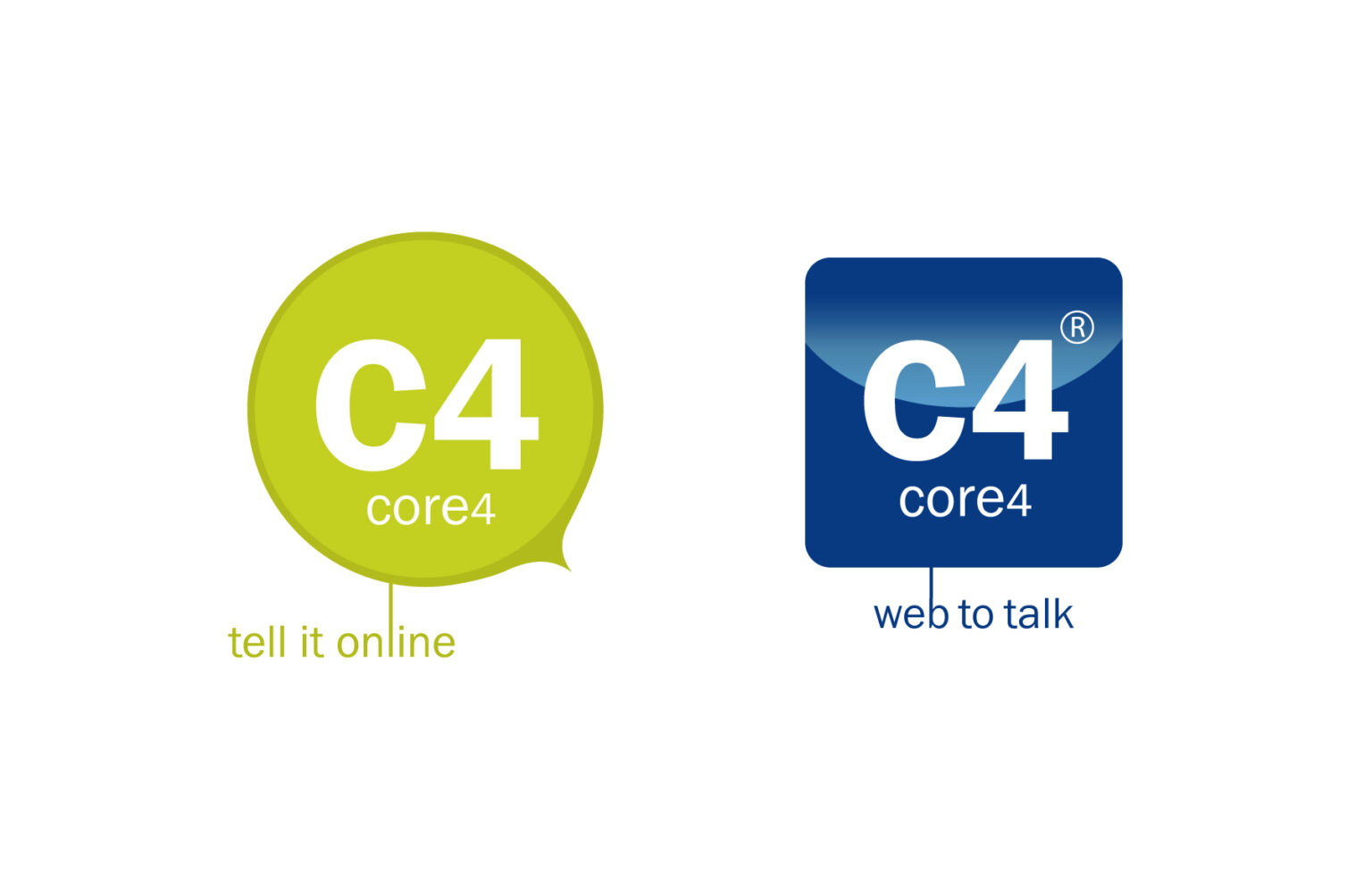 core4 logodizajn koncept.